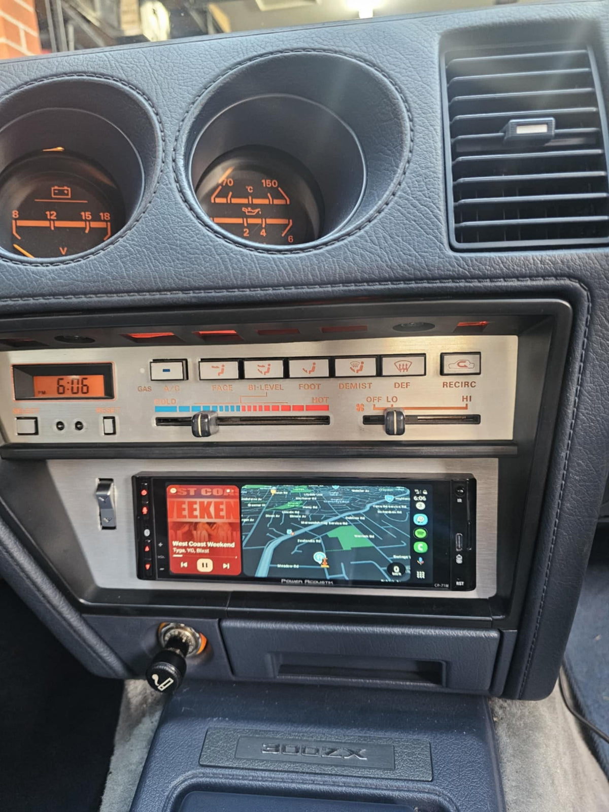 Nissan Z31 Single Din Radio Fascia